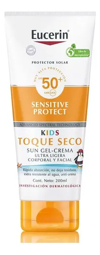 Eucerin Sun Fps 50 Kids Protector Solar Loción Toque Seco