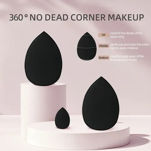 Set Brochas Y Esponjas De Maquillaje 20 Piezas
