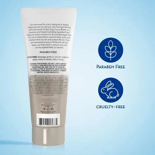 Loción Corporal Dermasil Con Manteca De Cacao, 240 Ml, Paque