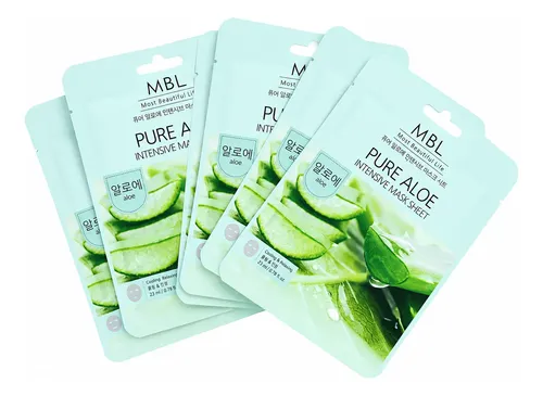 Mascarilla Coreana Relajante Aloe Vera Mbl X1