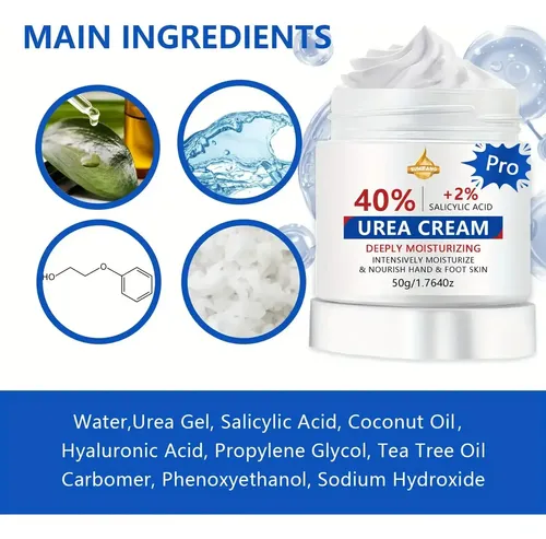 D Crema Para Pies Con 40% Urea Y 2% Ácido Salicílico L