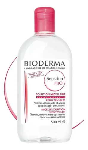 Agua Micelar Bioderma Sensibio H2o P Rosacea Sensible 500 Ml