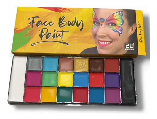 Paleta De Sombra Maquillaje Artístico 20 Colors