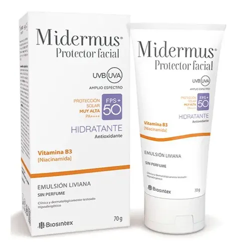Midermus Protector Solar F50 Facial Hidratante