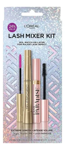 Máscara De Pestañas L’oréal Lash Paradise Waterproof Negra