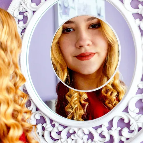 Espejo De Maquillaje Con Aumento, 1 Unidad, Con Ventosa, Par