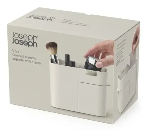 Organizador De Cosméticos Josep Joseph Viva Compacto Blanco