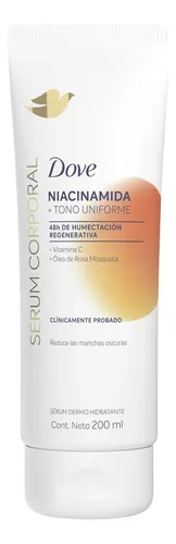 Dove Sérum Corporal con Niacinamida, Uniforma el Tono, 200ml