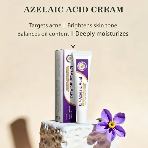 Crema Facial Hidratante Y No Pegajosa Con Un 15% De Ácido Az
