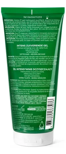 Vichy Normaderm Phytosolution Gel Limpieza Purificante 200ml