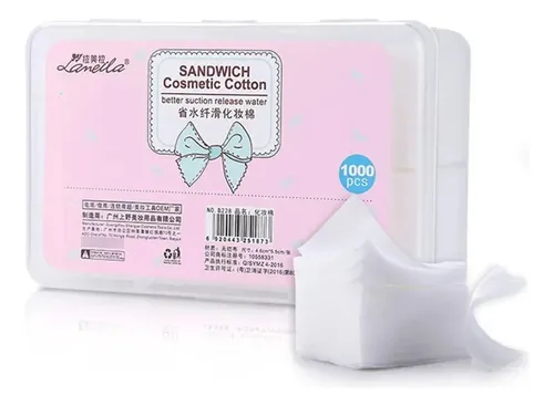 Removedores De Maquillaje Reutilizables Generic, Blanco