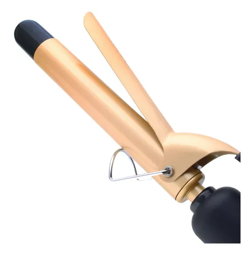 Pinza Tenaza Rizadora Profesional 24k 1 Pulgada Color Oro