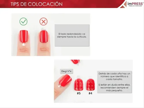 Uñas Impress Postizas Importadas Kiss Stiletto Symphony
