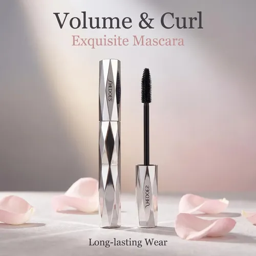 Máscara De Pestañas Shedoes 3d Diamond Mirror, Voluminizador 10ml