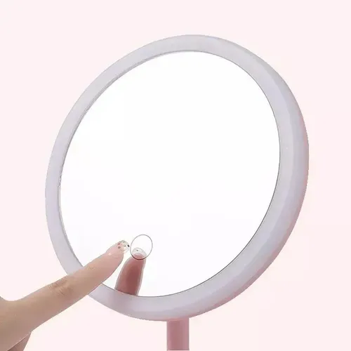 Espejo Para Maquillaje Con Luz Led Táctil  Recargable
