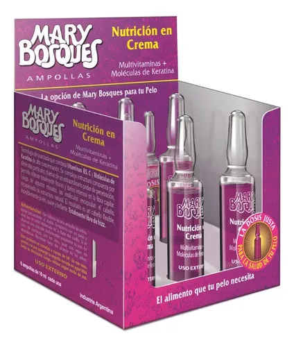 Ampollas Nutricion En Crema – Vitaminas + Moleculas Keratina