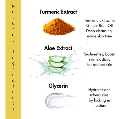 Limpiador Facial Y Corporal Soap Bar Dr. Turmeric, 3 X 100 G