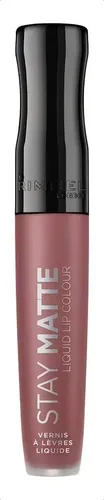 Labial Líquido Rimmel Color De Alta Intensidad Stay Matte Color 220 – Fatal Kiss