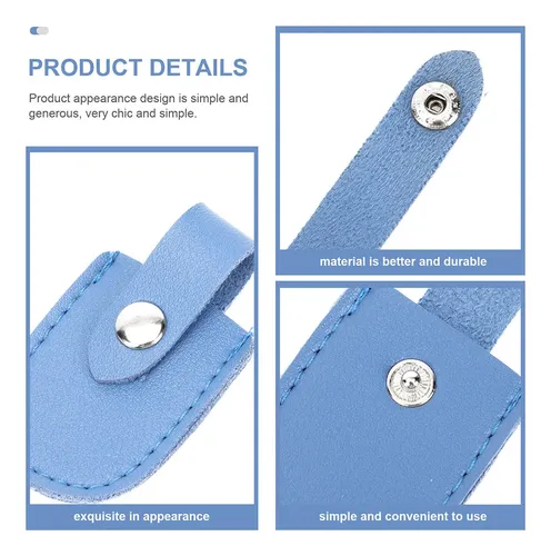 Protector De Tijeras Para Cutículas Y Cortaúñas, 4 Unidades