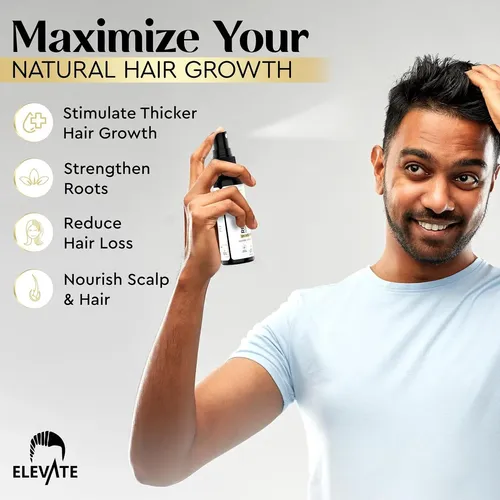Spray Crecimiento Cabello Elevate Con Agua De Arroz Y Romero