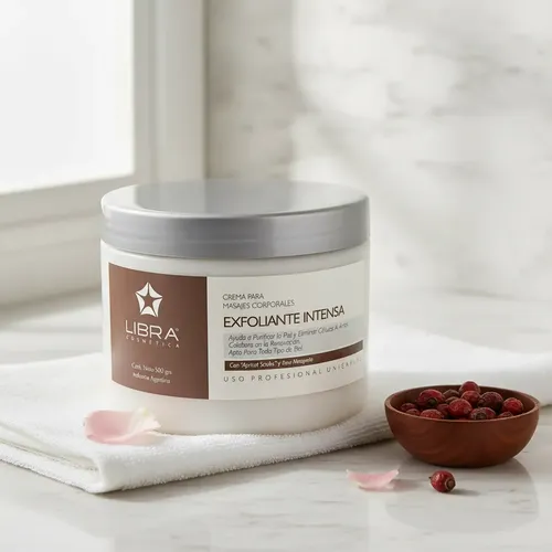 Crema Corporal Exfoliante Intensa X500 Grs Libra Cosmetica