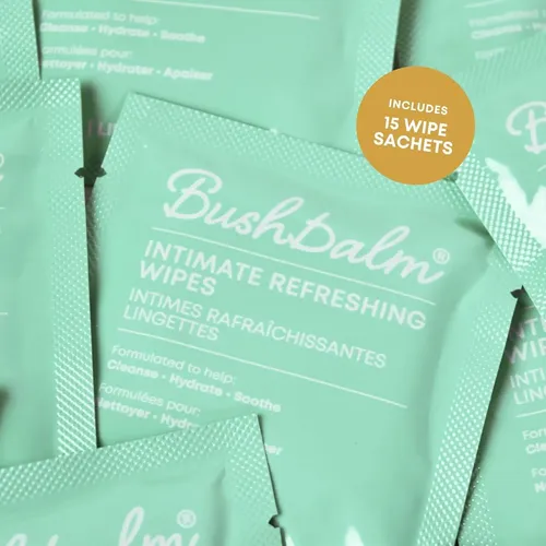 Toallitas Íntimas Refrescantes Bushbalm 15