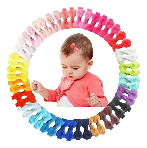 50 Mini Pinzas De Pelo De 2 Pulgadas For Bebé Pelo Fino Con