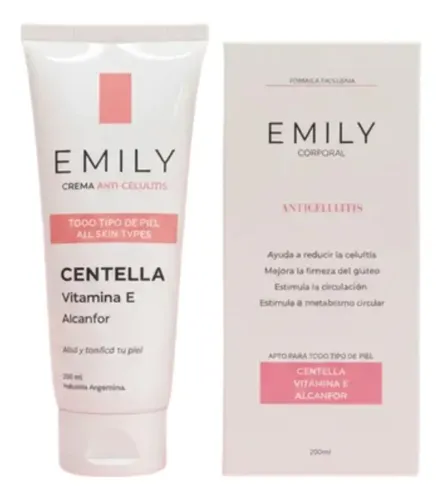 Crema Corporal Anticelulitis 200ml – Emily Gluteo Firme Frutal