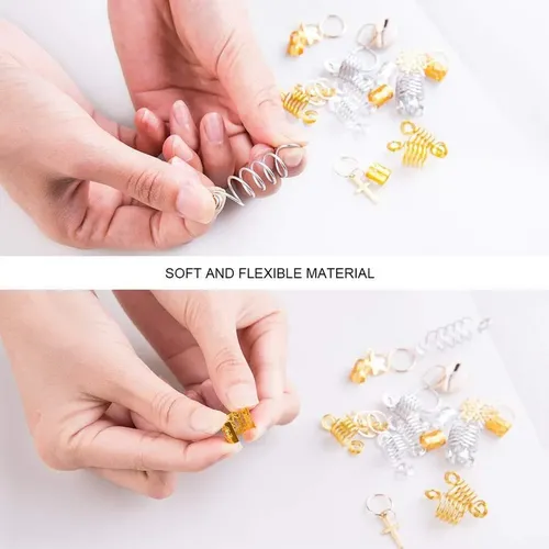 150 Piezas Y Abalorios Para Trenzas Y Cabello, Accesorios