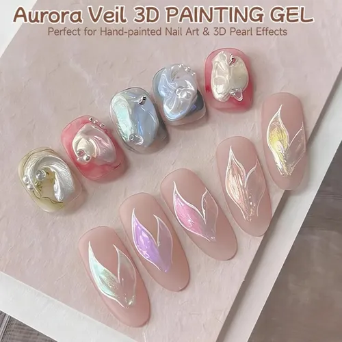 Kit Paleta Para Uñas Gel Degradado 9 Colores 9-color