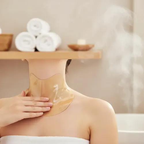 Mascarilla Para Cuello Gold 24 K Humectación Extrema Colagen Tipo de piel Todo tipo de piel