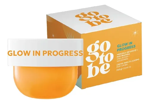 Crema Corporal Go To Be Glow In Progress 240g Algabo Frutal Gourmand