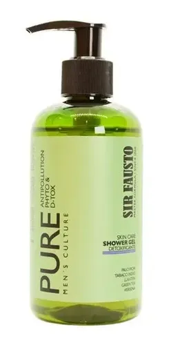 Sir Fausto Pure Shower Gel Ducha Corporal Detox 250ml Local