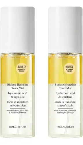 Tónico Lechoso Y Bruma Facial Hidratante-spray Fijador 2pcs