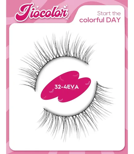 Pestañas Postizas Jiocolor 32-4eva