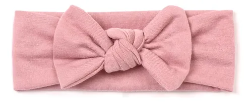 Vincha Amarilla Con Moño Para Bebé Accesorios