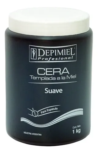 Cera Depilatoria Descartable Depimiel X 1kg Clasica Suave