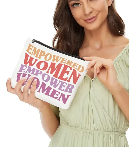 Bolsa De Maquillaje Jiuweihu Empowered Women Empower Women Q