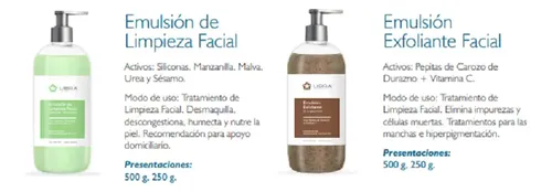 Libra Emulsión Exfoliante Facial De Limpieza 250 G