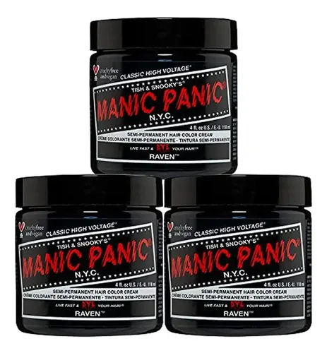 Tinte Semipermanente Manic Panic Classic Raven, Cool-t
