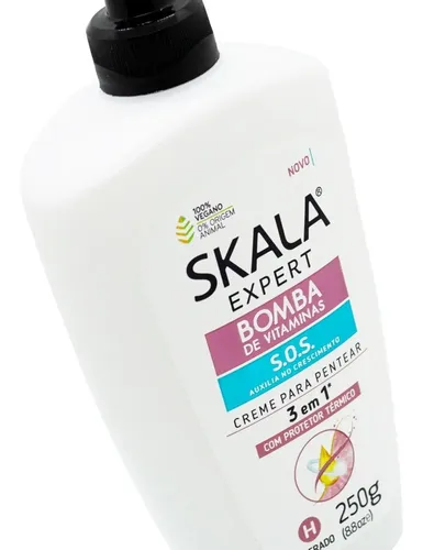 Skala Bomba Vitaminas Crema Peinar Protector Termico Local
