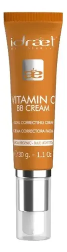 Base Maquillaje Vitamin C Bb Cream Correctora Idraet Medium