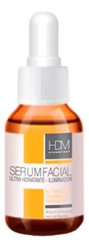 Hdm Serum Facial Iluminador Con Vitamina C Hialuronico 30cc.