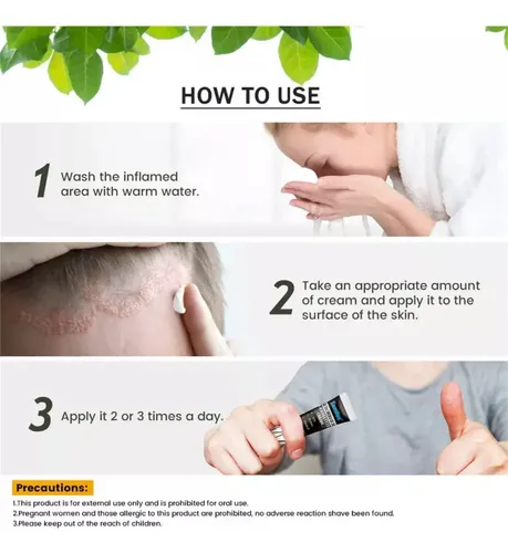 2 Piezas De Crema For La Dermatitis Seborreica .