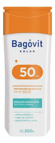 Bagovit Protector Solar Fps 50 Emulsión Corporal 200ml