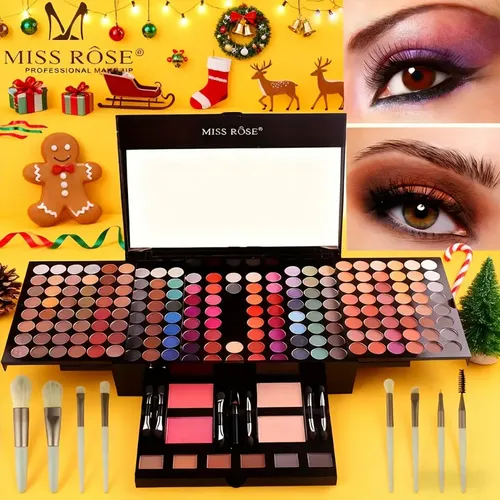 +kit De Paleta De Maquillaje Profesional De 190 Colores T.3/