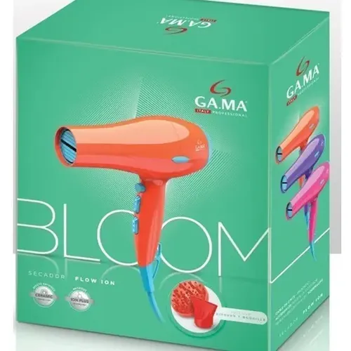 Secador de pelo GA.MA ItalyBloom Eleganza Ion naranja