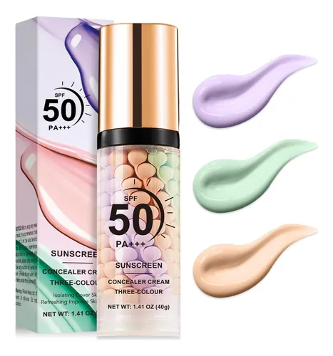Sérum 3 En 1 Con Spf Para Rostro, Primer Y Corrector