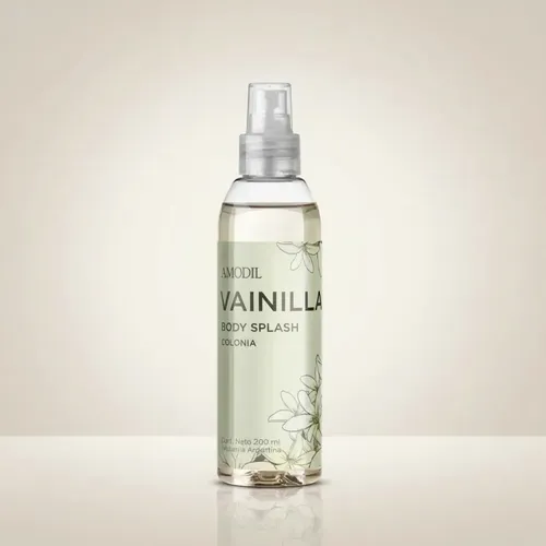 Colonia Body Splash Vainilla Amodil 200ml Libre Crueldad Vegano Argentina