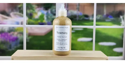 Exfoliante De Mano De Romero The Scented Angels 227g